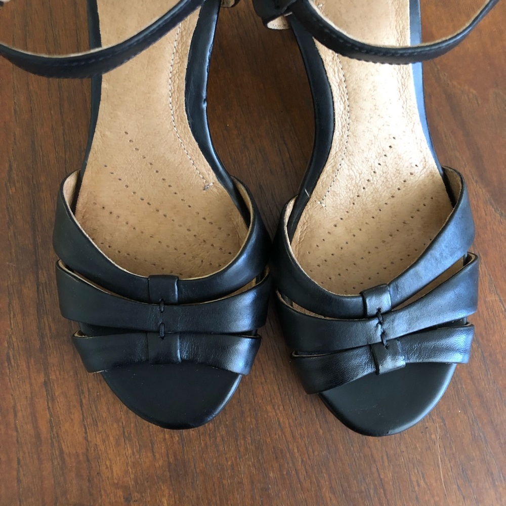 Clarks Artisan Leather Sandals View 3